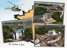 CPSM  St Julien  L'Ars  Multivues - Saint Julien L'Ars