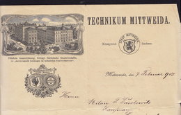 MITTWEIDA - INVOICE RECHNUNG FAKTURA 1905 (see Sales Conditions) - 1900 – 1949