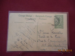 Carte Entier Postal Du Congo Belge - Briefe U. Dokumente