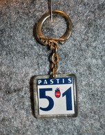 Rare Vintage Porte-clefs Années 50-60 Pastis 51 - Portachiavi