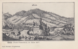 AK - NÖ - BURG GLEISS Um 1677 - Nach Kupferstich Von Matthäus Merian - Amstetten