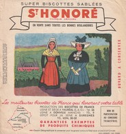 Rare Buvard Biscottes St Honoré La Loire - Zwieback