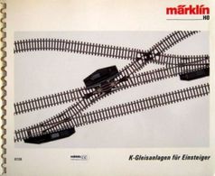 MÄRKLIN Gleisplan Gleispläne Gleisplanheft 1990 H0 K-Gleisanlagen 0720 - Vías Férreas