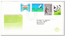 Nederland 1973, FDC E126, 1034 PM4 - Plaatfouten En Curiosa