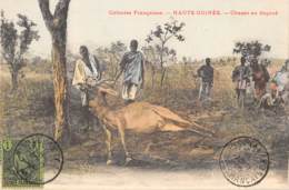 Guinée  Française / Ethnic - 72 - Chasse Au Dagoué - Belle Oblitération - Guinée Française