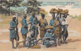 Guinée  Française / Ethnic - Belle Oblitération - 89 - Chasseurs D'éléphants De La Région De Kankan - Guinée Française