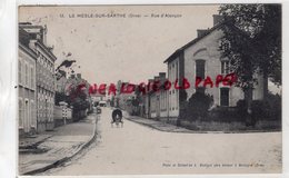 61- LE MESLE SUR SARTHE- LE MELE SUR SARTHE- RUE D' ALENCON - EDITEUR MAILLAUT A MORTAGNE -1910 - Le Mêle-sur-Sarthe