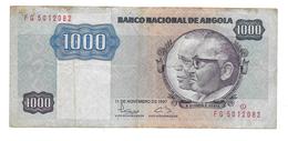 Billet De Mil Kwanzas (1000) ANGOLA 1987 - Angola