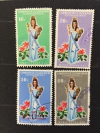 El Salvador Used 1971 Airmail - Maria Elena Sol`s Election As "World Tourism Queen", Punta Del Este, Overprint 1972 - El Salvador