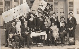 LESCHEROUX  -  Conscrits De La Classe 1935       ( Carte Photo 1/2 ) - Zonder Classificatie