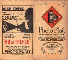 Pochette Labo Photo 1930 Photo Plait,as De Trèfle Avec 11 Tirages D'origine Format 9/11 - Albumes & Colecciones