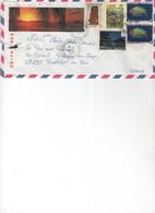 Polynésie Française > 1985/PAPEETE Pour ROCHEFORT  SUR LOIRE   N°2125-192-195-210 - Lettres & Documents