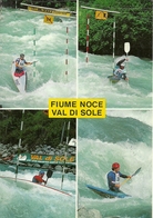 Val Di Sole (Trento) Canoe, Kayak, Gare Di Slalom Sul Fiume Noce - Rowing