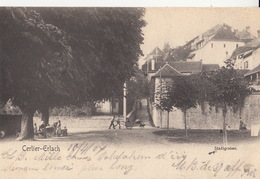 Erlach - Cerlier  Stadtgraben, 11.4.1904, Belebte & Tolle Karte - Cerlier