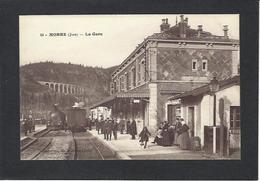 CPA Jura 39 MOREZ Gare Chemin De Fer Train Non Circulé - Morez