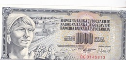 1000 DINAR 1981 / NEUF - Jugoslavia