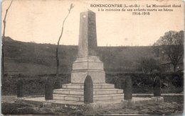47 - BON ENCONTRE -- Le Monument élevé à La Mémoire - Bon Encontre
