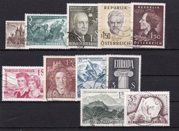 Österreich, Kpl. Jahrgang 1960, Gest. (T 9027) - Ganze Jahrgänge