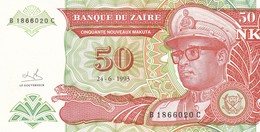 50 ZAIRES 1993 / NEUF - Zaïre