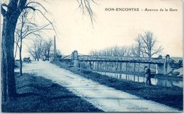 47 - BON ENCONTRE --  Avenue De La Gare - Bon Encontre