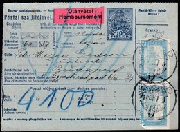 Hungary Arad 1918 / Parcel Post, Postai Szallitolevel, Bulletin D' Expedition / To Budapest - Pacchi Postali