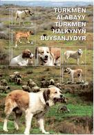 Turkmenistan . 2013 Dogs. S/S Of 6v X A Michel # BL34(281-86) - Turkmenistan