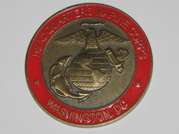 Médaille Headquarters Marine Corps - Washington DC - Deputy Commandant - Programs And Resources  ** EN ACHAT IMMEDIAT ** - USA