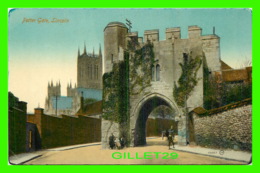 LINCOLN, UK - POTTER GATE, ANIMATED - J.V. - VALENTINE'S SERIES - - Lincoln