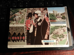 19831) WINDSOR VEDUTE VIAGGIATA BOLLO NON TIMBRATO - Windsor