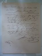 Documento Commerciale "STEINER  & GAISERET BARCELONA" 1889 - España