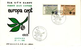 TURKEY  1965 EUROPA CEPT FDC - 1965