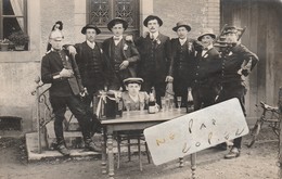 NOVILLARD - Conscrits De 1913  Avec Leur Bon Souvenir De La Fête De .....    ( Carte Photo ) - Sonstige & Ohne Zuordnung