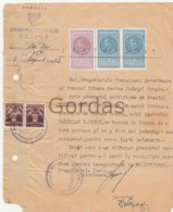 Moldova - Bessarabia - Historical Romania - Orhei - Primaria Orasului Rezina - Certificat 1936 - Moldavia