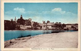 47 - CASTELMORON Sur LOT -- La Plage - Castelmoron