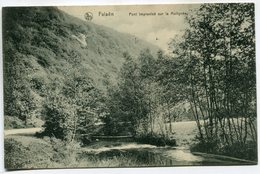 CPA - Carte Postale - Belgique - Falaën - Pont Improvisé Sur La Molignée - 1914 (SV6679) - Onhaye