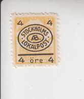 Zweden Lokaalpost Cat. Facit Stockholms Privata Lokalpost 17 - Local Post Stamps