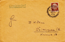 44.Deutscherphilatelistentag 1938 & Lutherstadt Eisleben 1933 (2 Briefe) - Lettres & Documents