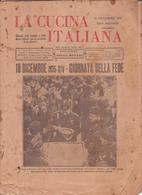 °°° La Cucina Italiana Roma 1936 Gennaio A. 8  °°° - Casa, Giardino, Cucina