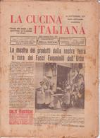 °°° La Cucina Italiana Roma 1936 Maggio N,5 A. 8  °°° - Maison, Jardin, Cuisine