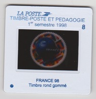 France 1998 FIFA World Cup Football Soccer Fußball SPECIAL Stamp On Dia / Slide Diapositive RARE ! - 1998 – Frankrijk
