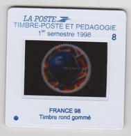 France 1998 FIFA World Cup Football Soccer Fußball SPECIAL Stamp On Dia / Slide Diapositive RARE ! - 1998 – Frankreich