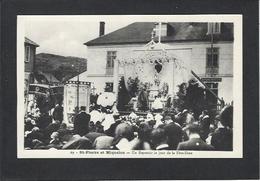 CPA Saint Pierre Et Miquelon Fête Non Circulé - Saint Pierre And Miquelon