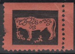 Delcampe - Taurus Bull ZODIAC / Astrology Horoscope - GERMANY AUSTRIA - Label Vignette Cinderella 1910's - Astrologie