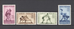 06992  - Suisse :  Yv  1083-86  **      Lutte - Unused Stamps