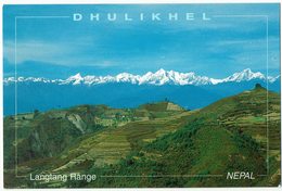 Nepal, Langtan Range From Dhulikhel, Kathmandu - Nepal