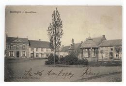 Beringen  Beeringen - Grand'Place Uitg. Vve Ed.Rutten 1907 (kleine Plooi Li Onder) - Beringen