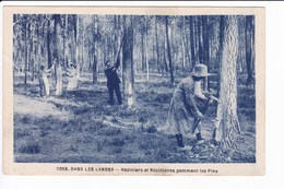 1058 - DANS LES LANDES - Résiniers Et Résinières Gemmant Les Pins - Otros & Sin Clasificación