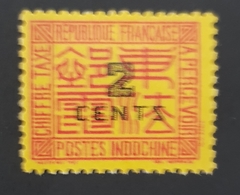 Postage Due, Chiffre Taxe,  Indochine, RF, **,*, Or Used - Segnatasse