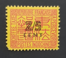 Postage Due, Chiffre Taxe,  Indochine, RF, **,*, Or Used - Impuestos