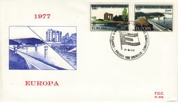 BELGIUM 1977 EUROPA CEPT FDC - 1977